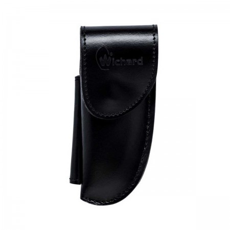 Etui pour couteaux en cuir noir