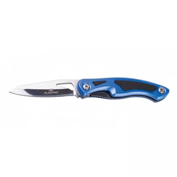 Couteau pliant Safe Blue Plastimo - N°1 - comptoirnautique.com 