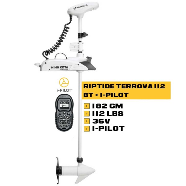 RIPTIDE Terrova BT motor delantero con i-Pilot 112Lbs - 182cm - 36V - N°2 - comptoirnautique.com