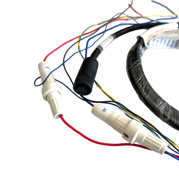 Câble d'alimentation pour FCV600 (2m) - Zoom prise - Furuno - N°2 - comptoirnautique.com