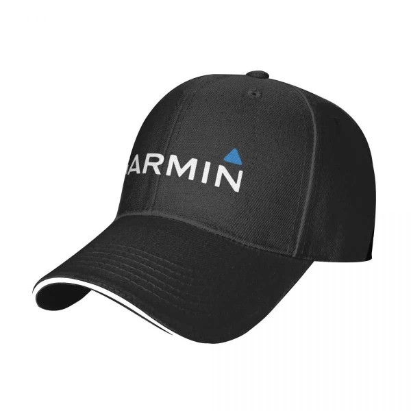 Gorra negra ajustable Garmin - N°1 - comptoirnautique.com 