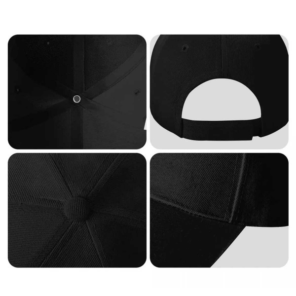 Casquette Garmin ajustable noire - detail - N°4 - comptoirnautique.com 
