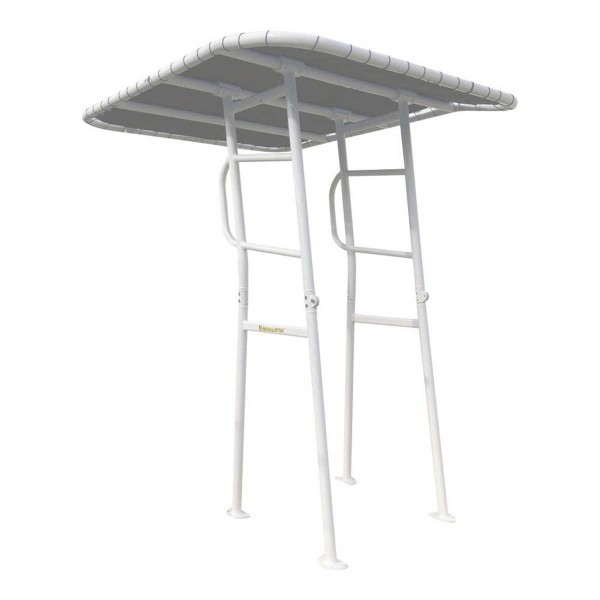 T-Top Original Structure blanc toile gris Fishmaster - N°4 - comptoirnautique.com