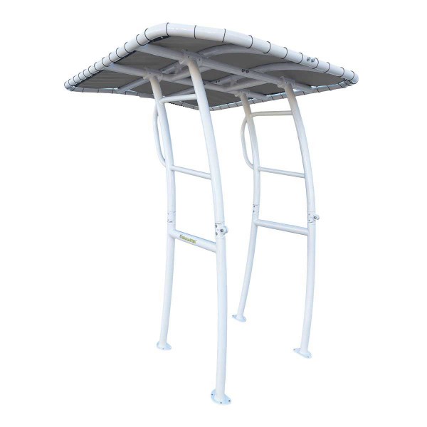T-Top Pro séries structure blanc toile gris - N°4 - comptoirnautique.com
