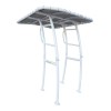 T-Top Pro séries structure blanc toile gris - N°1 - comptoirnautique.com