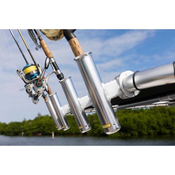 Porte canne à pêche réglable aluminium naturel fishmaster - N°16 - comptoirnautique.com
