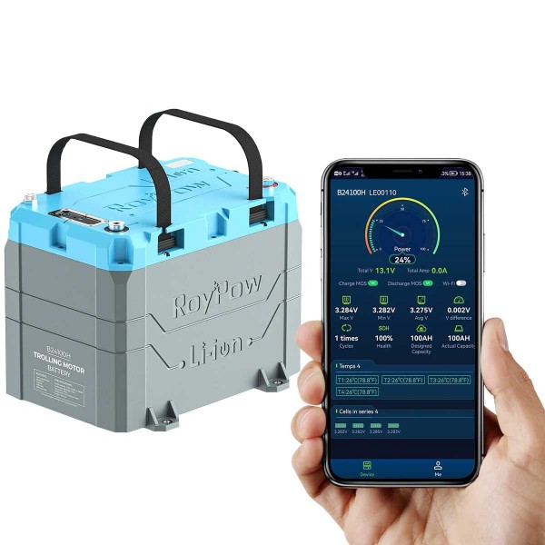 Batteria al litio LifePO4 24V/100A con caricatore - N°7 - comptoirnautique.com