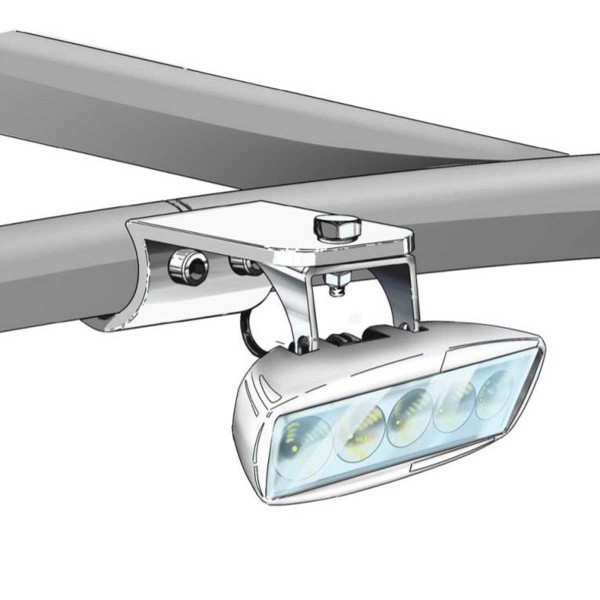 Projeteur LED 12 V 18W 1530 lumens monté - N°5 - comptoirnautique.com