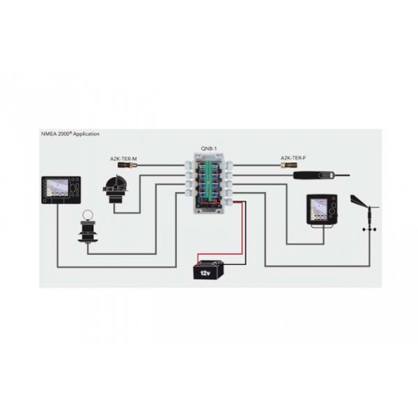 Scatola di connessione multipla NMEA2000 - N°2 - comptoirnautique.com