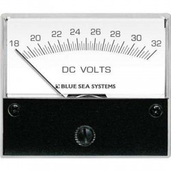 Voltmètre analogique CC - 18 à 32 V