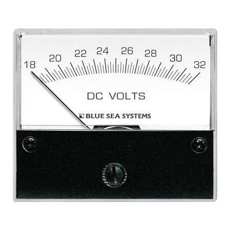 Voltmètre analogique CC - 18 à 32 V