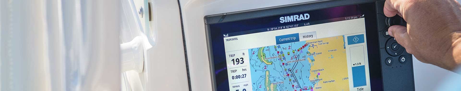 GPS Ecoscandaglio SIMRAD