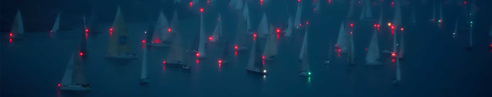Luzes de navegação para barcos com menos de 12 m