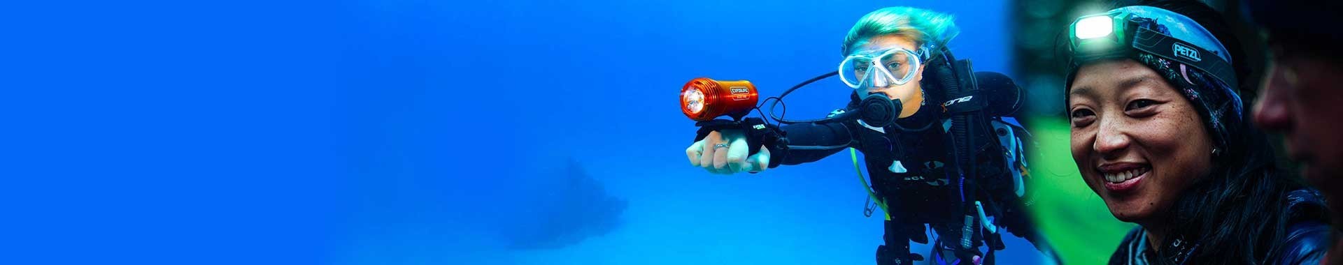 Fari, torce e luci subacquee- - Comptoir Nautique